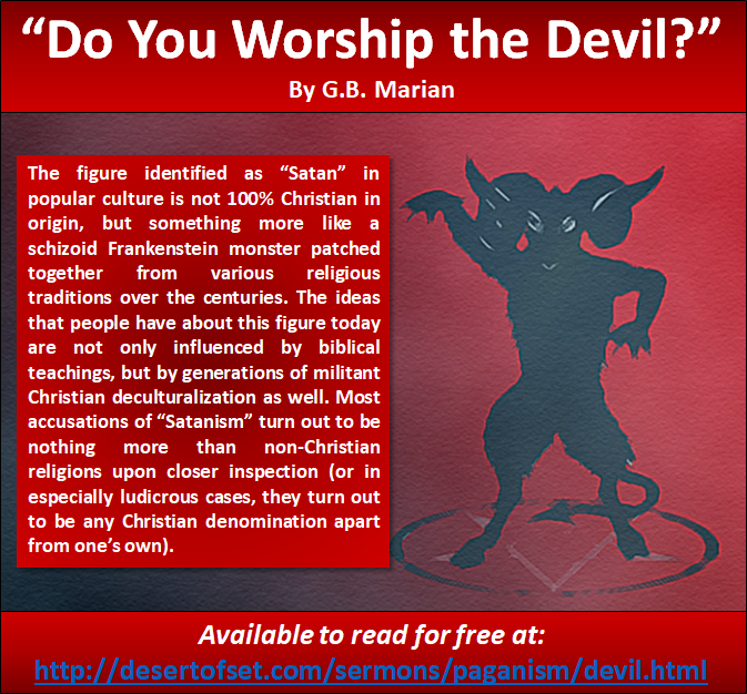 Do You Worship The Devil?